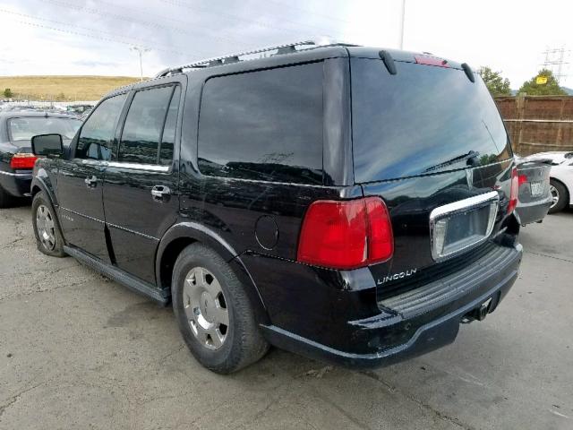 5LMFU28515LJ13917 - 2005 LINCOLN NAVIGATOR BLACK photo 3