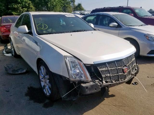 1G6DT57V590108377 - 2009 CADILLAC CTS HI FEA WHITE photo 1