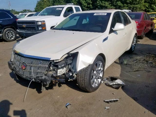 1G6DT57V590108377 - 2009 CADILLAC CTS HI FEA WHITE photo 2