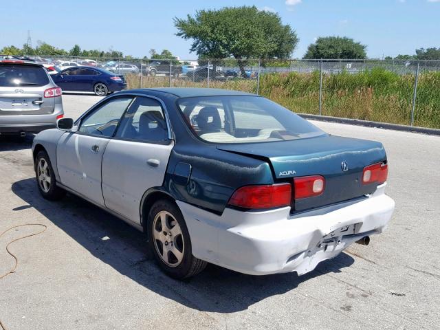 JH4DB7654XS004685 - 1999 ACURA INTEGRA LS GREEN photo 3