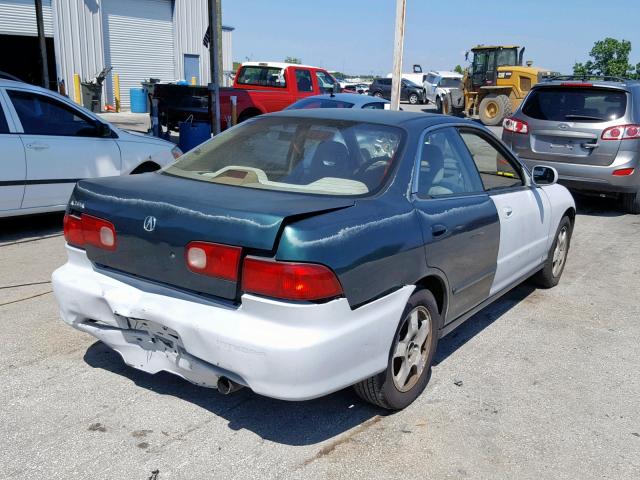 JH4DB7654XS004685 - 1999 ACURA INTEGRA LS GREEN photo 4