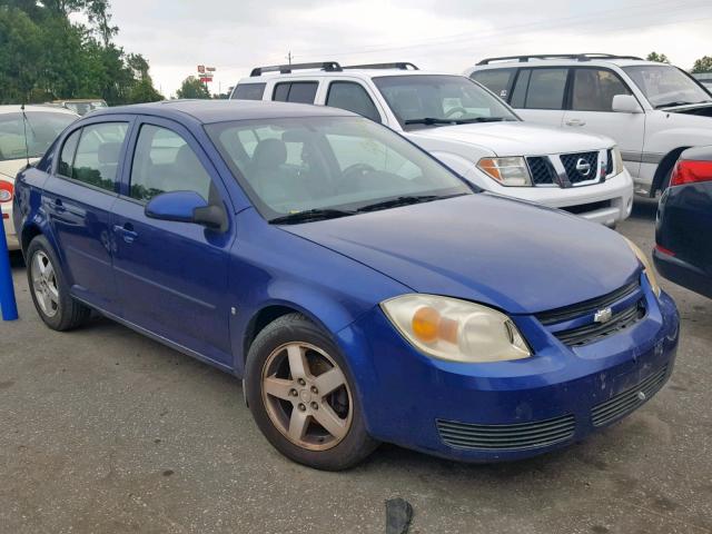 1G1AL55F777239318 - 2007 CHEVROLET COBALT LT BLUE photo 1