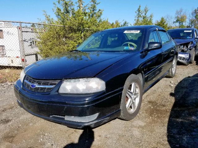 2G1WP521549154197 - 2004 CHEVROLET IMPALA SS BLACK photo 2