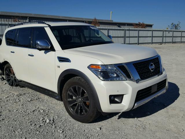 JN8AY2NC3J9554761 - 2018 NISSAN ARMADA SV WHITE photo 1