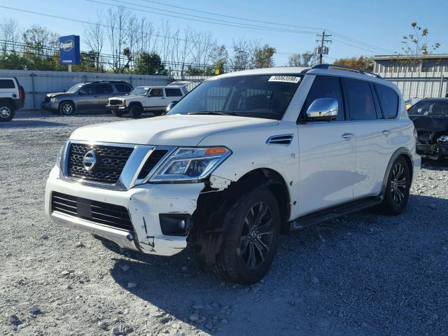 JN8AY2NC3J9554761 - 2018 NISSAN ARMADA SV WHITE photo 2