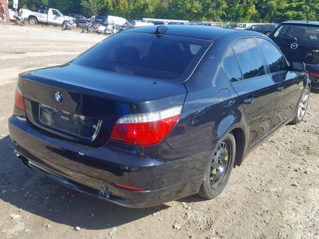 WBANW13588CZ84412 - 2008 BMW 535 I BLACK photo 4