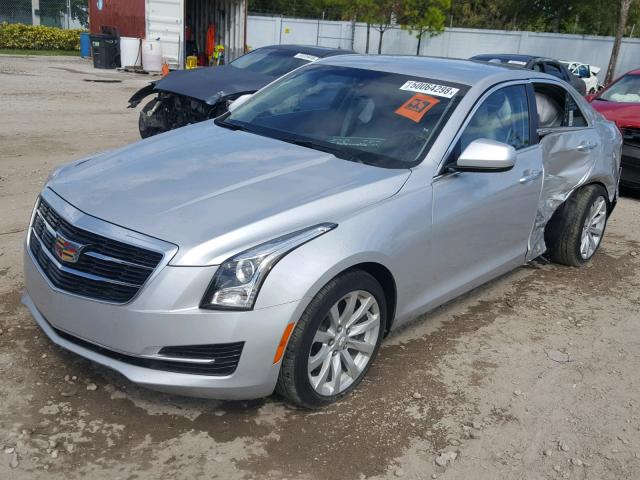 1G6AA5RX9H0180575 - 2017 CADILLAC ATS SILVER photo 2