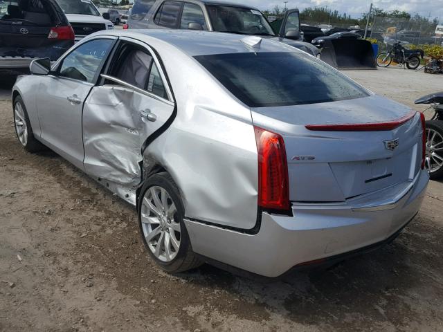 1G6AA5RX9H0180575 - 2017 CADILLAC ATS SILVER photo 3