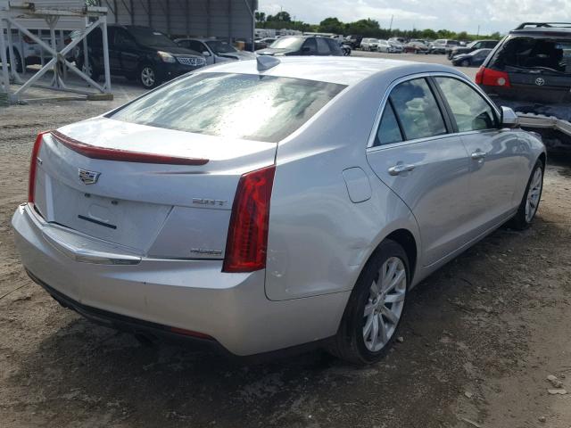 1G6AA5RX9H0180575 - 2017 CADILLAC ATS SILVER photo 4