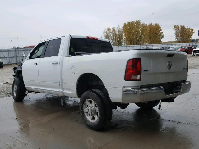 3C6TD5DT2CG304487 - 2012 DODGE RAM 2500 S WHITE photo 3