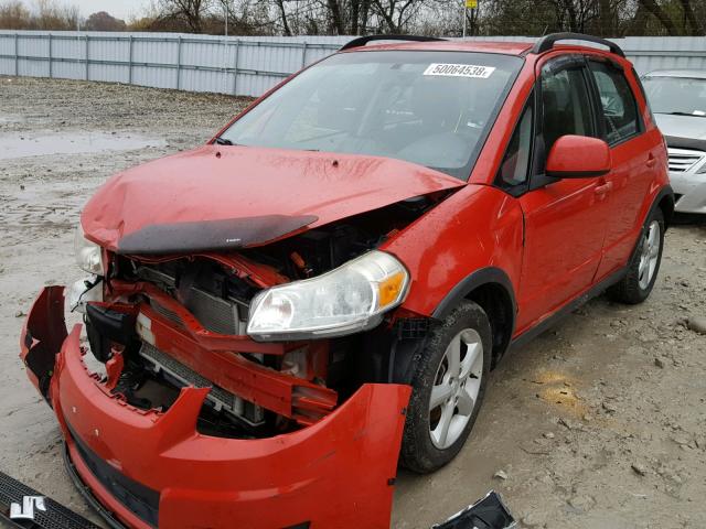 JS2YA413696201093 - 2009 SUZUKI SX4 TECHNO RED photo 2