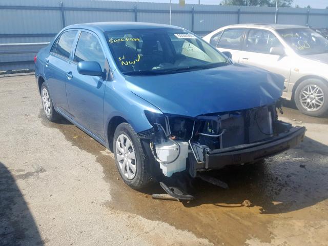 5YFBU4EE8DP212245 - 2013 TOYOTA COROLLA BA BLUE photo 1