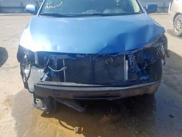 5YFBU4EE8DP212245 - 2013 TOYOTA COROLLA BA BLUE photo 9