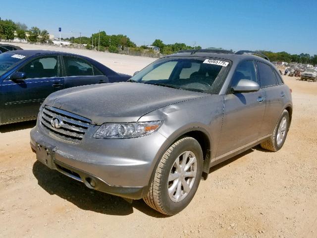 JNRAS08U56X102268 - 2006 INFINITI FX35 GRAY photo 2