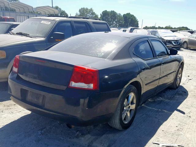 2B3CA3CV4AH143552 - 2010 DODGE CHARGER SX BLACK photo 4