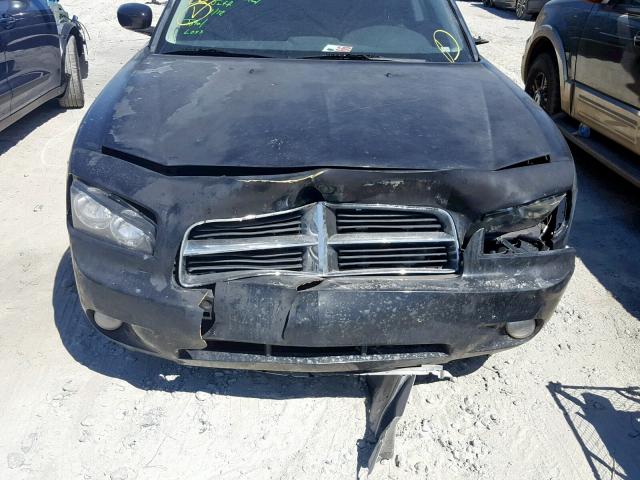 2B3CA3CV4AH143552 - 2010 DODGE CHARGER SX BLACK photo 9