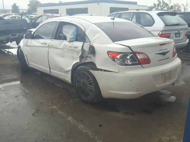 1C3LC56B99N550313 - 2009 CHRYSLER SEBRING TO WHITE photo 3