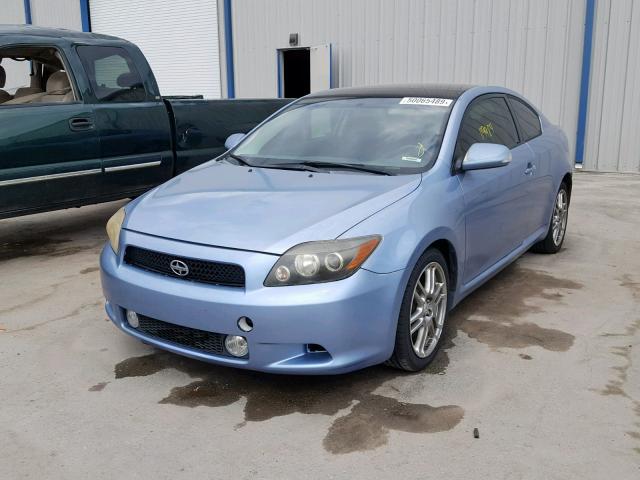 JTKDE167480244042 - 2008 SCION TC BLUE photo 2