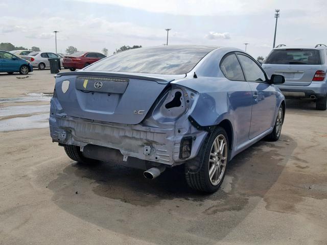 JTKDE167480244042 - 2008 SCION TC BLUE photo 4