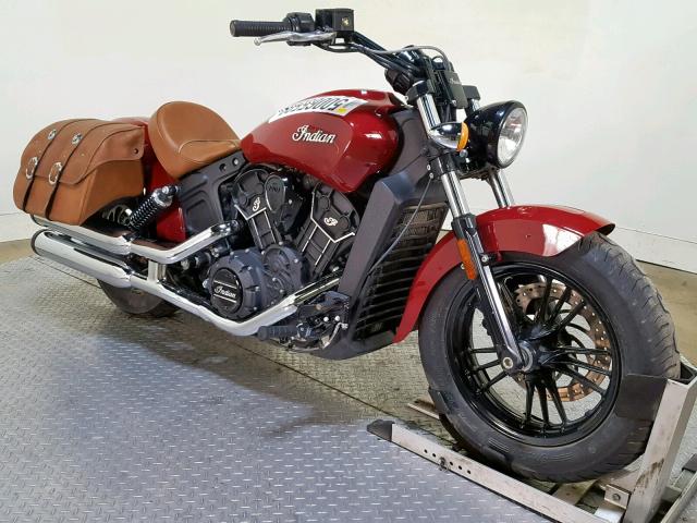56KMSB112G3115538 - 2016 INDIAN MOTORCYCLE CO. SCOUT SIXT RED photo 2