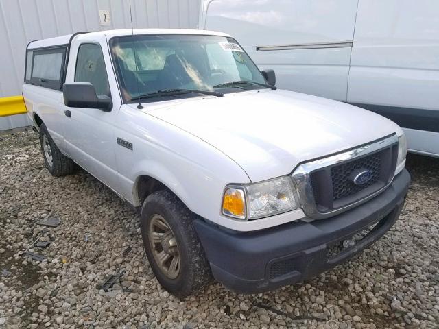 1FTYR10U57PA61119 - 2007 FORD RANGER WHITE photo 1