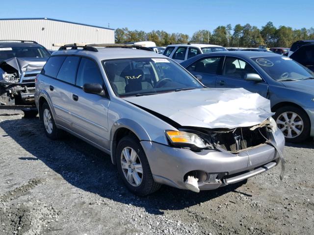 4S4BP61C257374040 - 2005 SUBARU LEGACY OUT SILVER photo 1