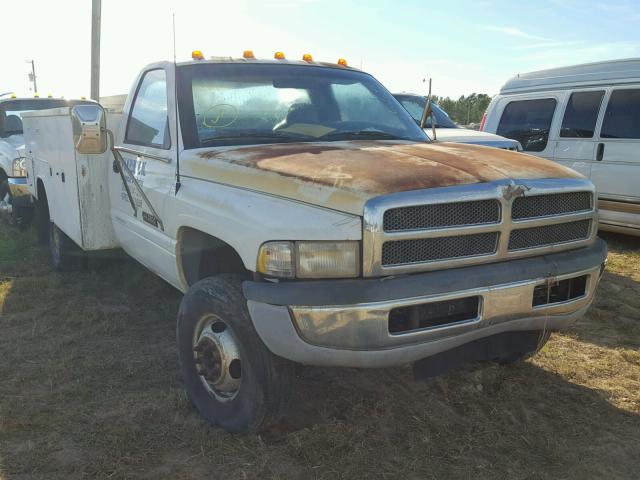 3B6MC3667WM243949 - 1998 DODGE RAM 3500 WHITE photo 1