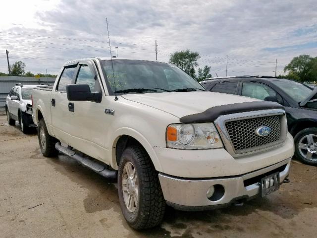 1FTPW14V47FA78362 - 2007 FORD F150 SUPER WHITE photo 1