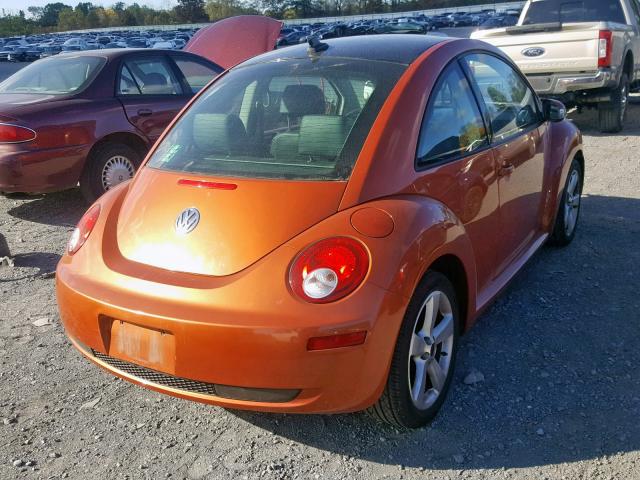 3VWRG3AGXAM021806 - 2010 VOLKSWAGEN NEW BEETLE ნარინჯისფერი ფოტო 4