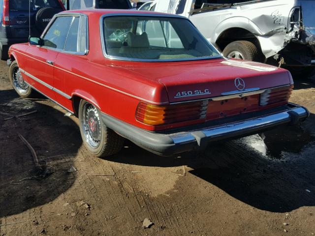 10702412005033 - 1974 MERCEDES-BENZ 450SLC RED photo 3