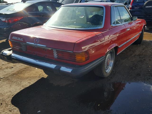 10702412005033 - 1974 MERCEDES-BENZ 450SLC RED photo 4