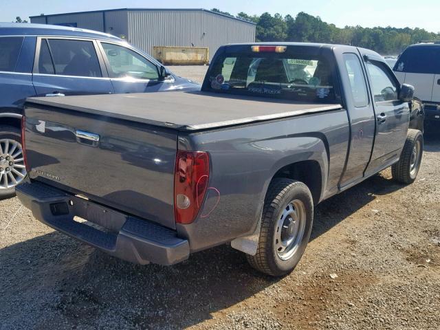 1GCESBF95C8150936 - 2012 CHEVROLET COLORADO GRAY photo 4