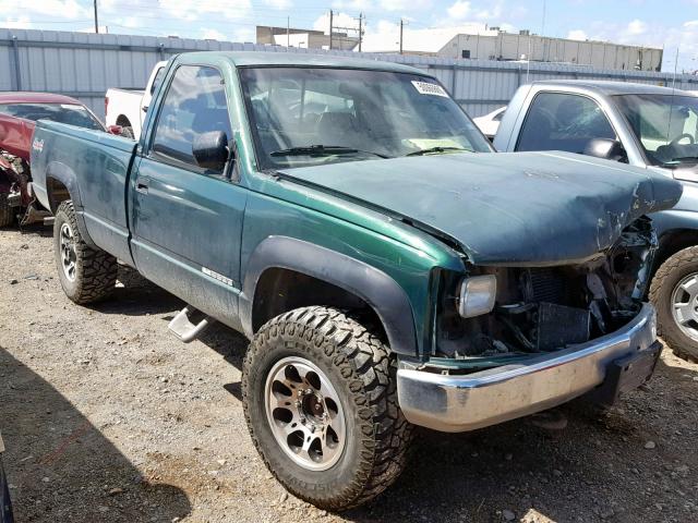 1GTHK34K3RE535060 - 1994 GMC SIERRA K35 GREEN photo 1