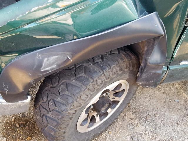 1GTHK34K3RE535060 - 1994 GMC SIERRA K35 GREEN photo 9