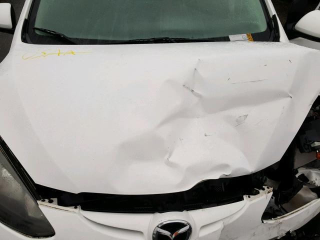 JM1DE1HY9B0104931 - 2011 MAZDA MAZDA2 WHITE photo 7