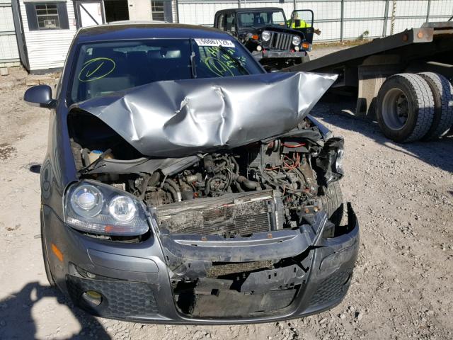 3VWBJ71KX8M043538 - 2008 VOLKSWAGEN GLI ნაცრისფერი ფოტო 9