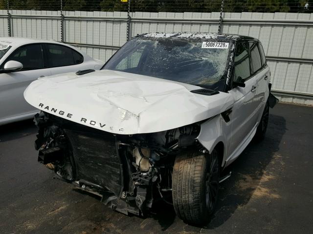 SALWS2VF3GA547886 - 2016 LAND ROVER RANGE ROVE WHITE photo 9