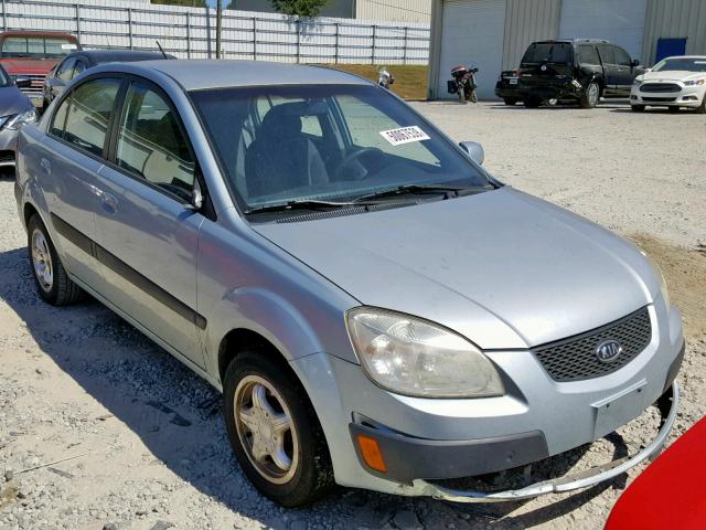 KNADE123166102300 - 2006 KIA RIO BLUE photo 1