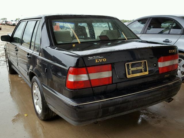 YV1KS9600W1132719 - 1998 VOLVO S90 BLACK photo 3