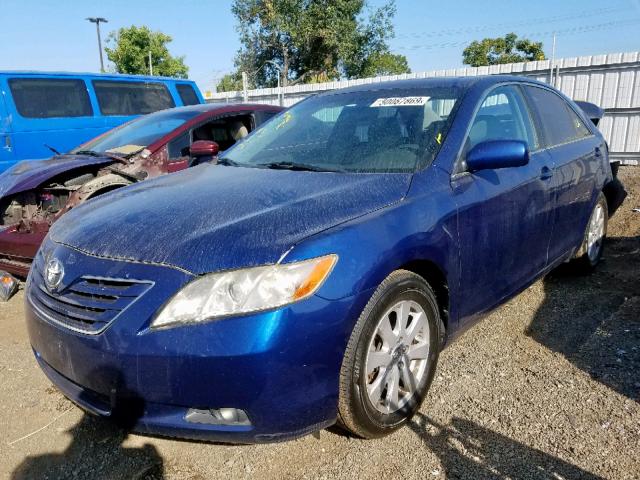 4T4BE46K09R096603 - 2009 TOYOTA CAMRY BASE BLUE photo 2