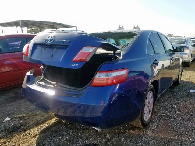 4T4BE46K09R096603 - 2009 TOYOTA CAMRY BASE BLUE photo 4