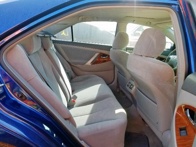 4T4BE46K09R096603 - 2009 TOYOTA CAMRY BASE BLUE photo 6
