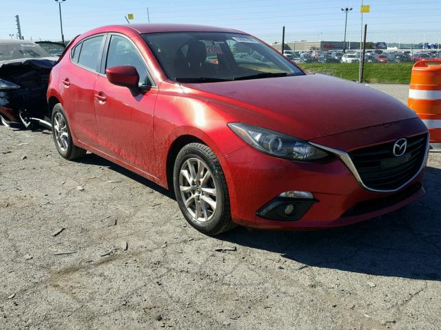 3MZBM1L76FM187422 - 2015 MAZDA 3 TOURING RED photo 1