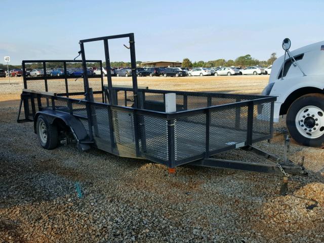 5JTAU16248A017579 - 2008 UTILITY TRAILER BLACK photo 1