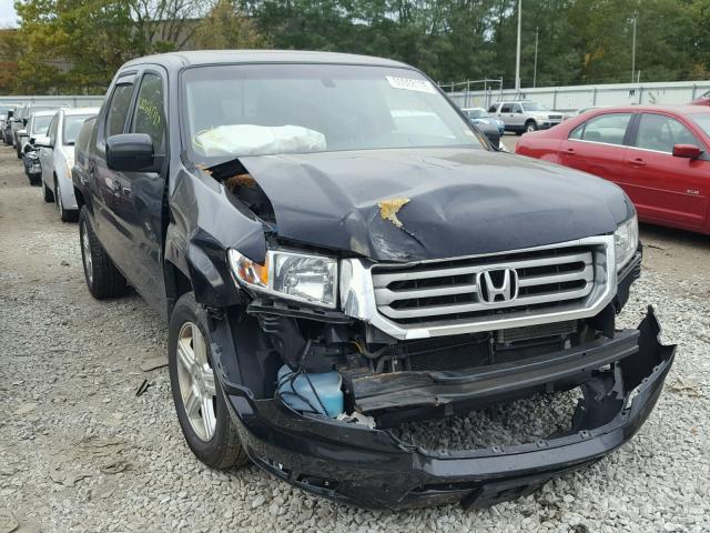 5FPYK1F58CB002890 - 2012 HONDA RIDGELINE BLACK photo 1