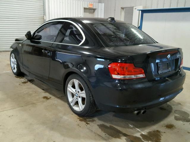 WBAUP7C56CVP23000 - 2012 BMW 128 I BLACK photo 3