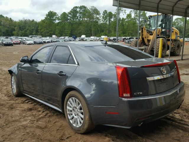 1G6DE5EG9A0133706 - 2010 CADILLAC CTS LUXURY BLACK photo 3