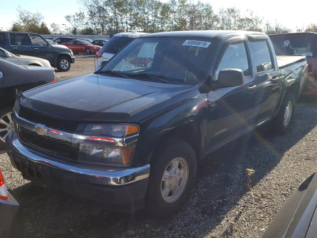 1GCCS136148153233 - 2004 CHEVROLET COLORADO GREEN photo 2