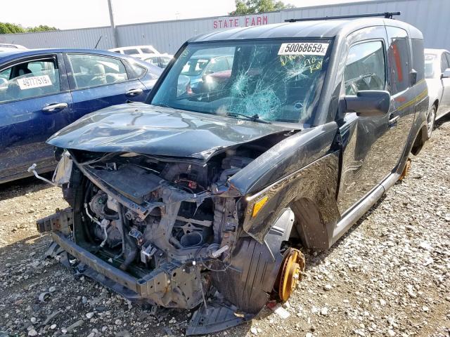 5J6YH28758L014277 - 2008 HONDA ELEMENT EX BLACK photo 2