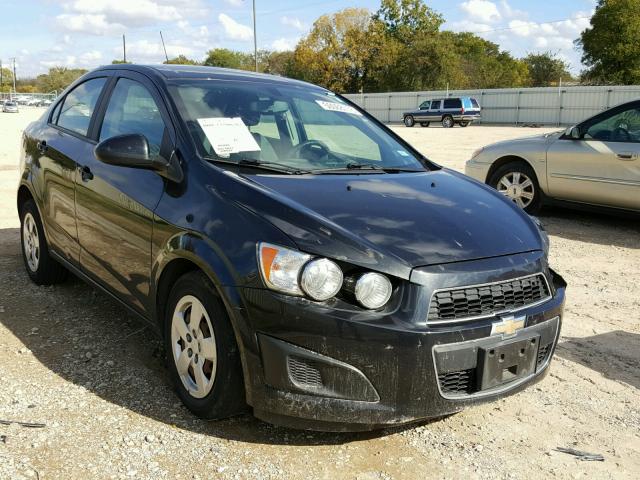 1G1JA5SH7F4146083 - 2015 CHEVROLET SONIC LS 黑色 照片 1